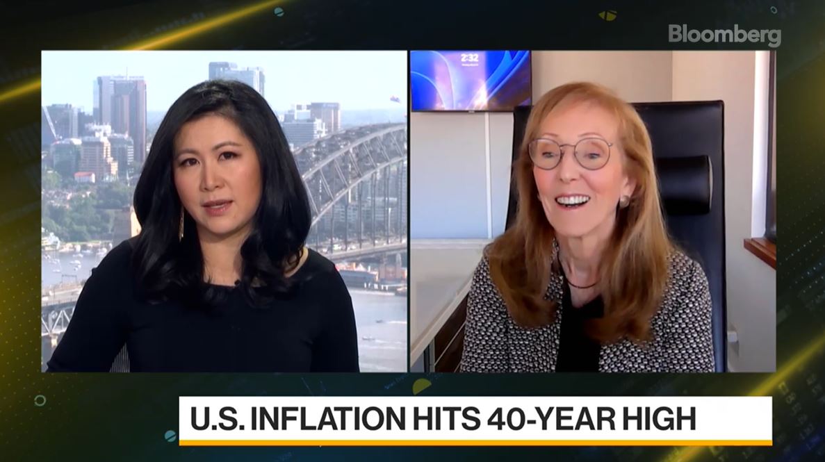 Jeanette Garretty on Bloomberg TV